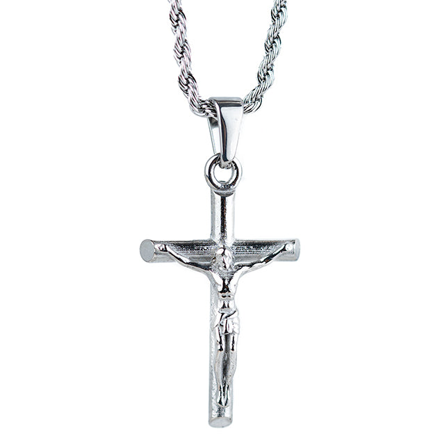 Jesucristo ( Incluye cadena y dije )( Acero inoxidable )