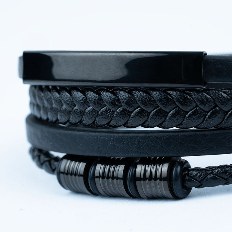 Pack ingeniero y jocko ( acero y microfibra de cuero )( Talla ajustable )