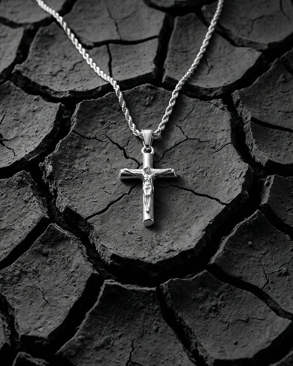 Jesucristo ( Acero inoxidable )( resistente al agua )