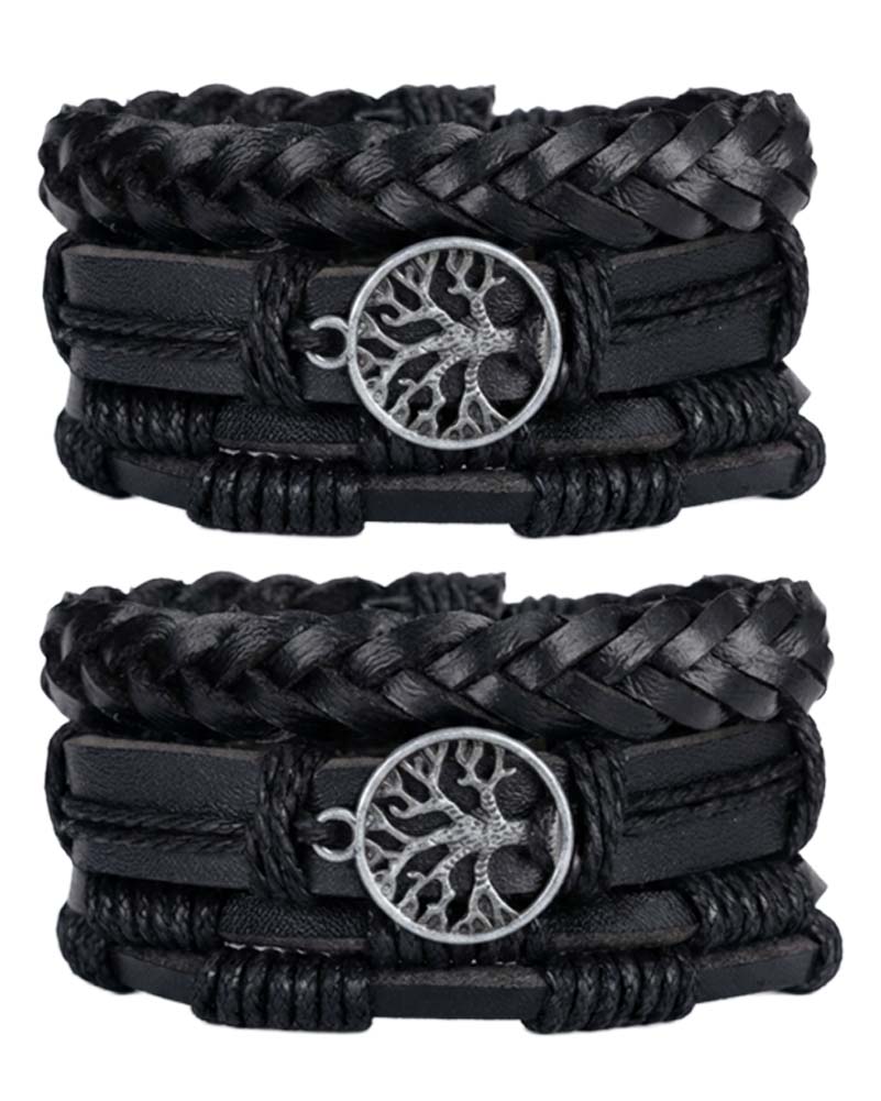 Pack árbol ( 6 pulseras )( talla ajustable )