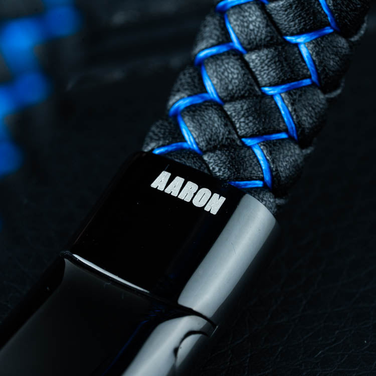 Azúl  2.0 ( Acero y Microfibra de cuero )