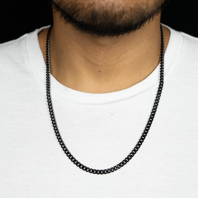 Lomo de corvina - Negro - 5mm ( Acero inoxidable )