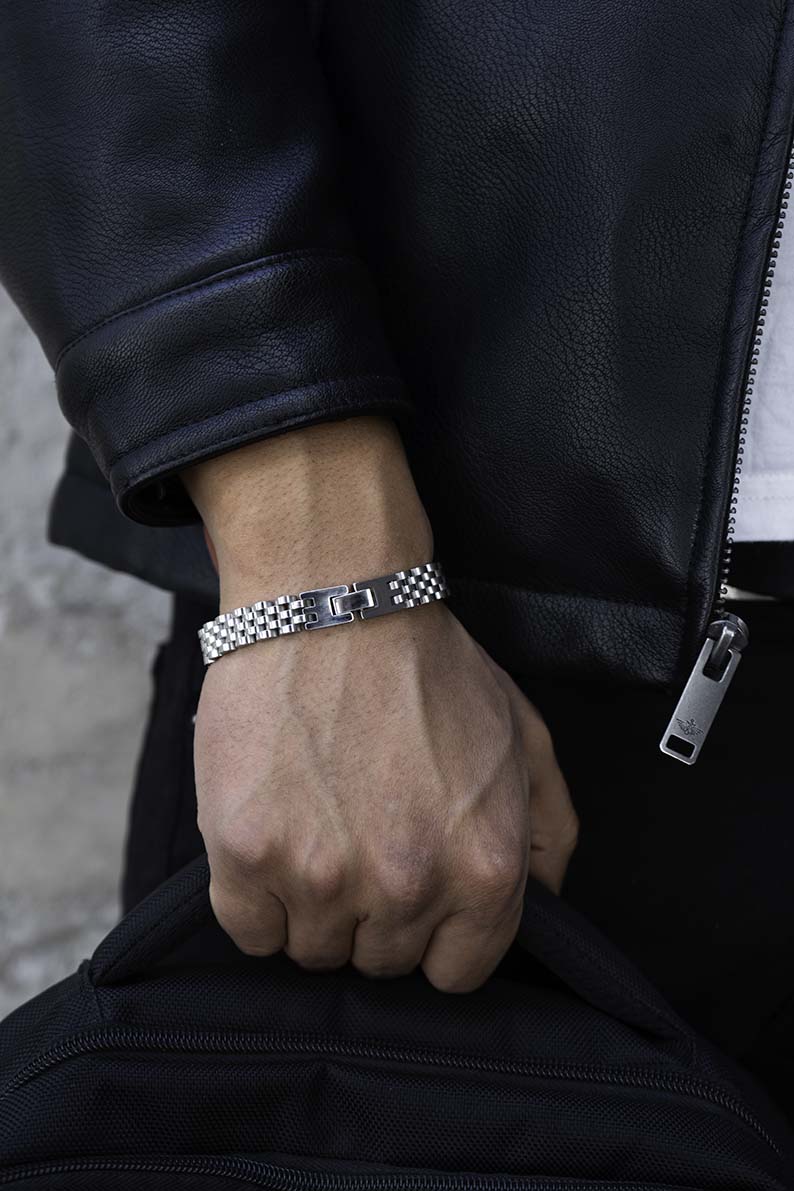 Rolexx - Plateado (Acero quirúrgico inoxidable grado 316L)