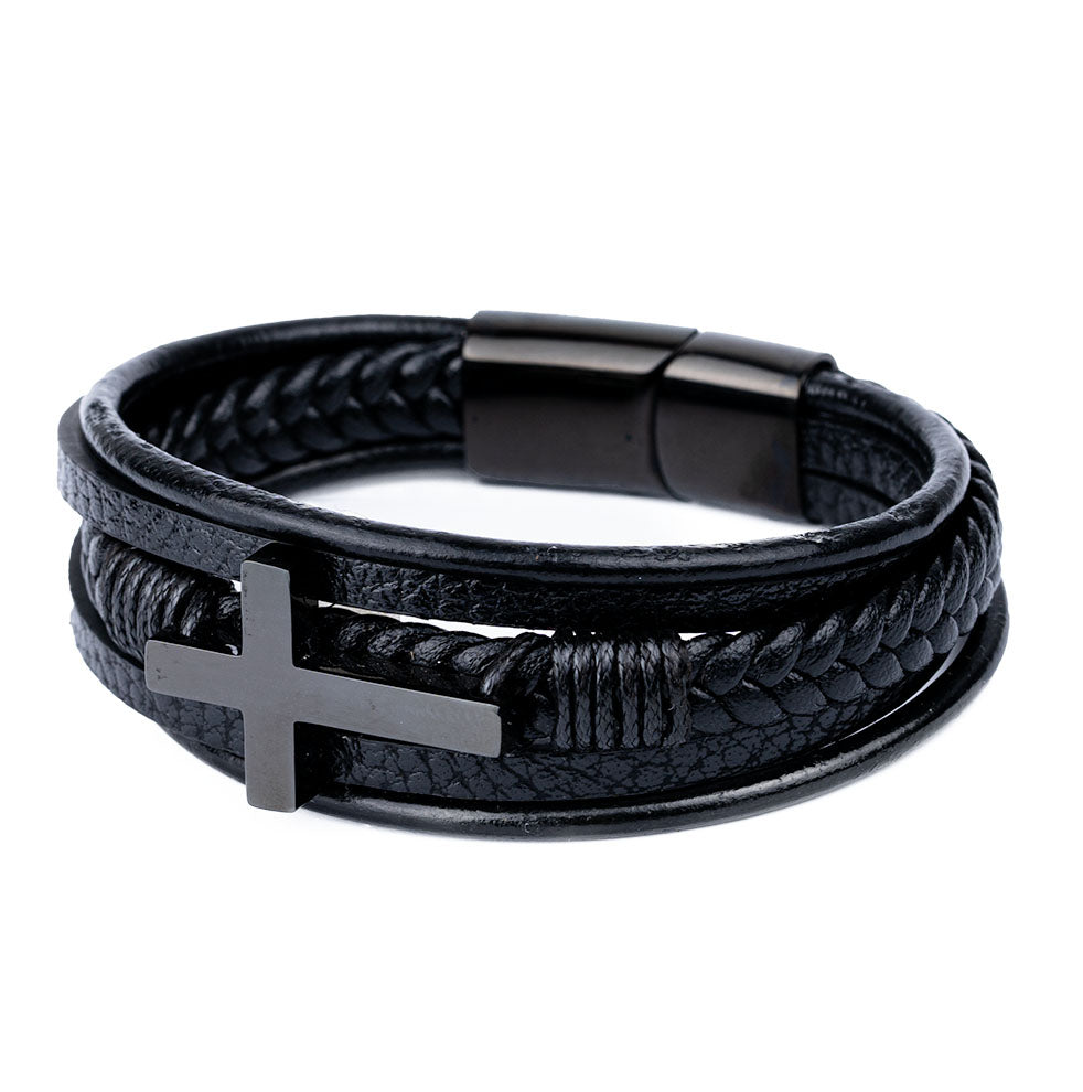 Santos ( Acero y Microfibra de cuero )( Talla ajustable )