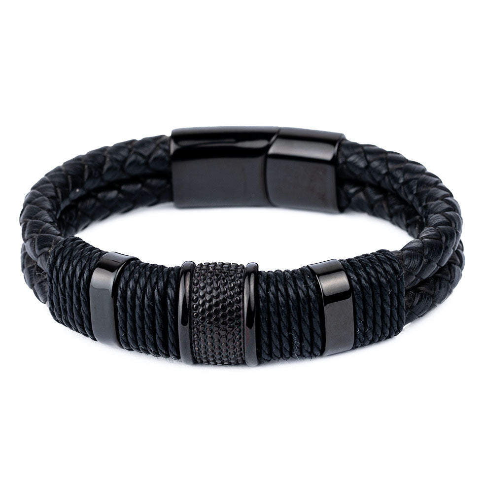 Jocko ( Acero y Microfibra de cuero )