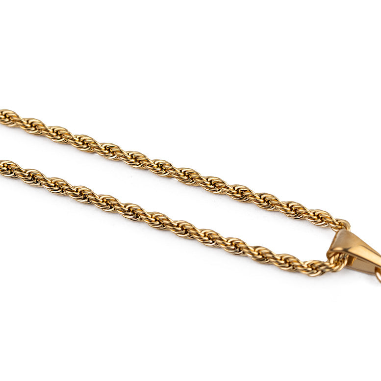 Jesucristo Gold ( Incluye cadena y dije )( Acero inoxidable )(baño de oro 18k)