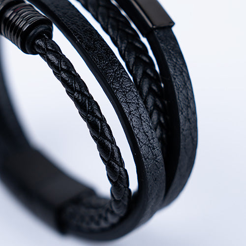 Pack ingeniero y jocko ( acero y microfibra de cuero )( Talla ajustable )