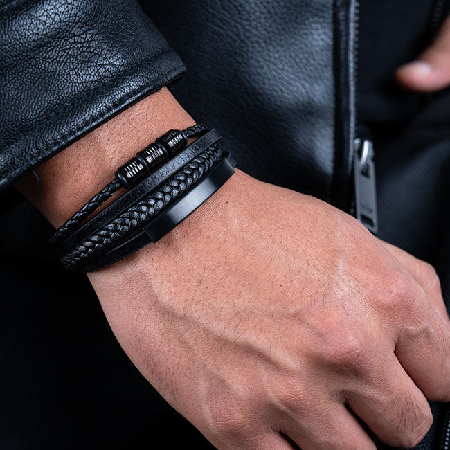 Ingeniero ( Acero y Microfibra de cuero )