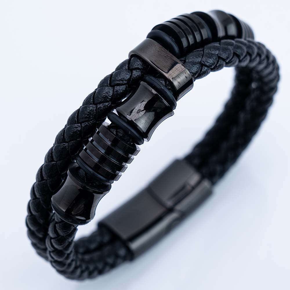 Raider ( Acero y Microfibra de cuero )( Talla ajustable )