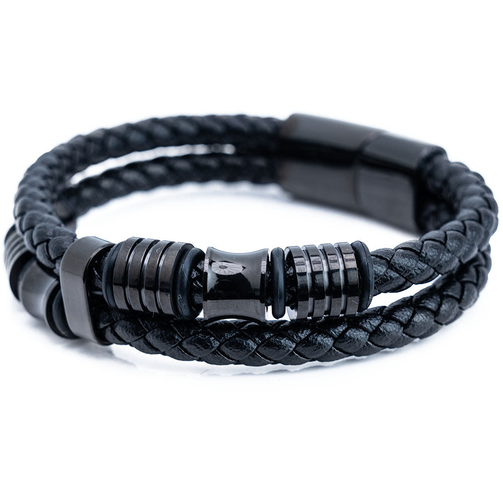 Raider ( Acero y Microfibra de cuero )( Talla ajustable )