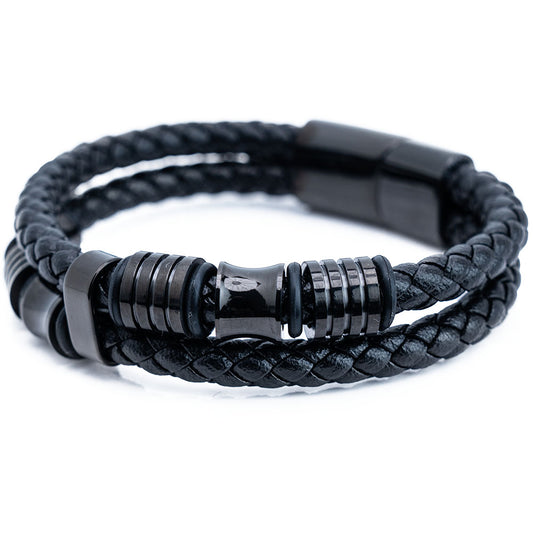 Raider ( Acero y Microfibra de cuero )( Talla ajustable )