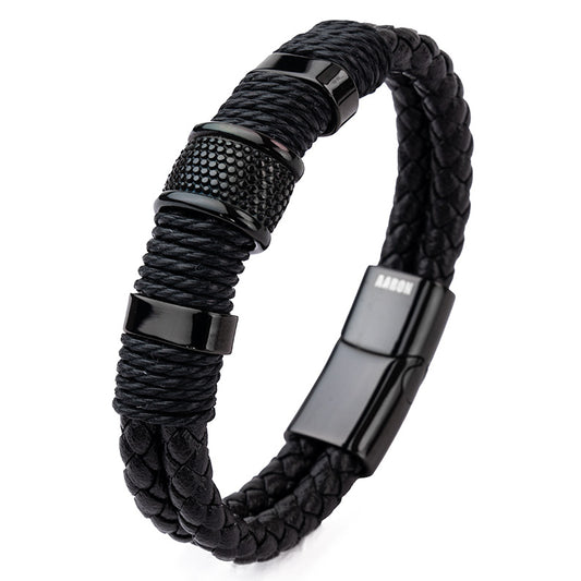 Jocko ( Acero y Microfibra de cuero )