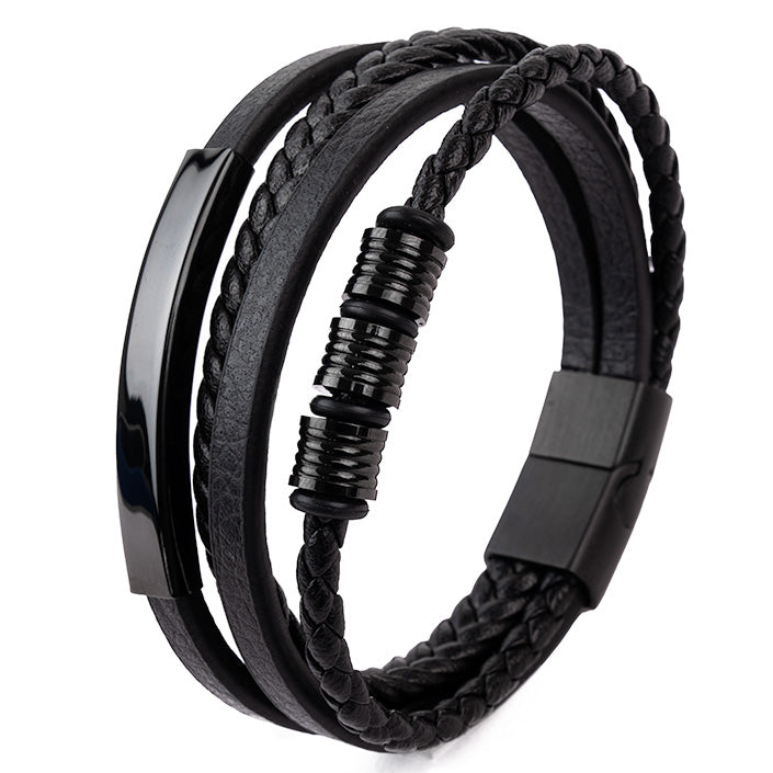 Ingeniero ( Acero y Microfibra de cuero )