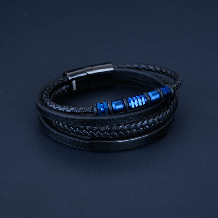 Forte Midblue ( Acero y Microfibra de cuero )