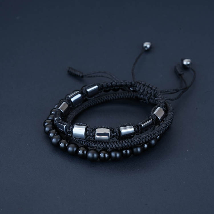 Sport black ( 3 pulseras ) ( talla ajustable )