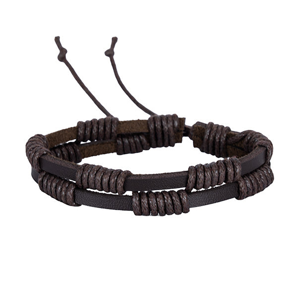 Árbol de la vida - MARRON - ( 3 pulseras independientes ) ( talla ajustable )