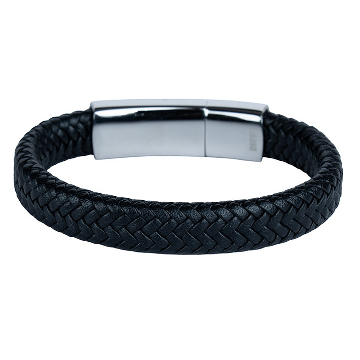 Classic 3.0 ( Acero y Microfibra de cuero ) ( Cierre premium )