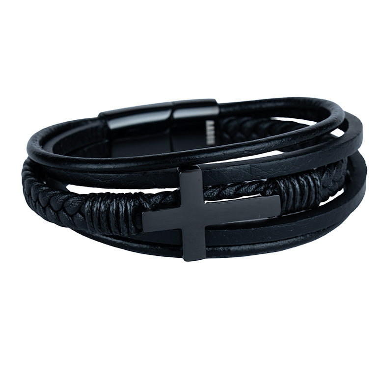 Santos ( Acero y Microfibra de cuero )( Talla ajustable )