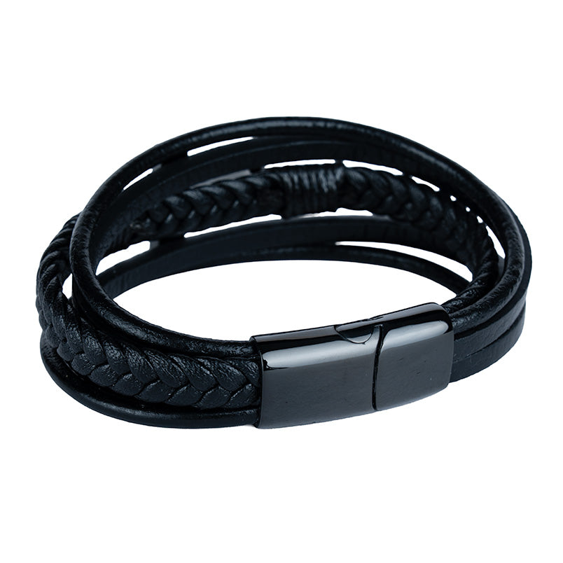 Santos ( Acero y Microfibra de cuero )( Talla ajustable )