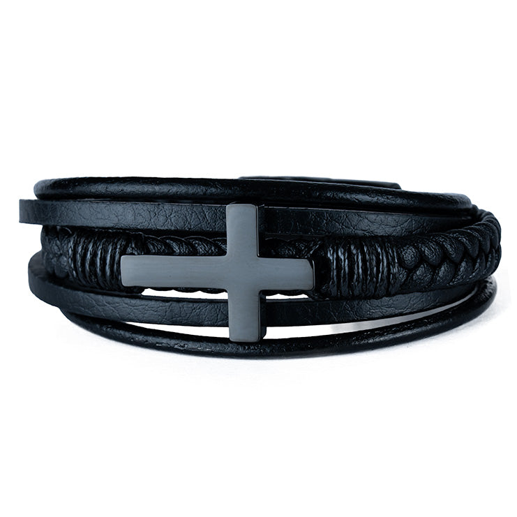 Santos ( Acero y Microfibra de cuero )( Talla ajustable )