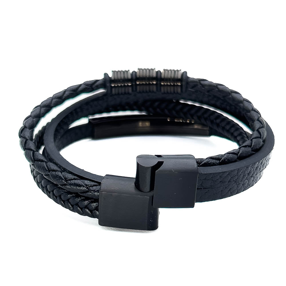 Ingeniero ( Acero y Microfibra de cuero )