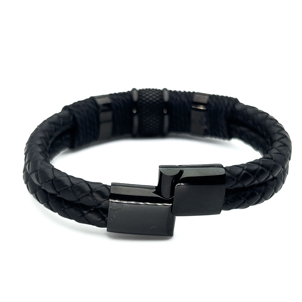 Pack ingeniero y jocko ( acero y microfibra de cuero )( Talla ajustable )