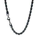 Rope - Negro - 5mm( Acero inoxidable )