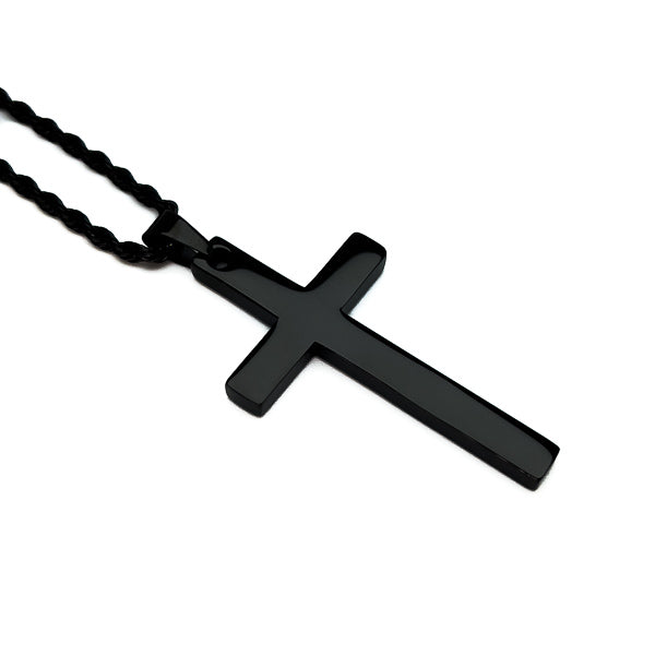 Cruz Black( Acero inoxidable )