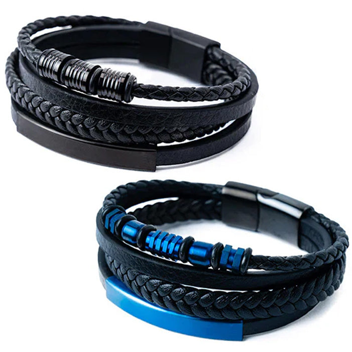 Pack ingenieros ( Acero y Microfibra de cuero )