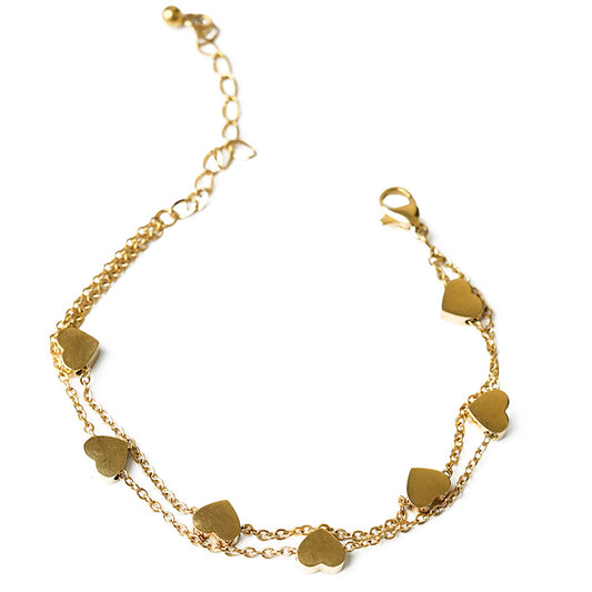 Corazones ( Acero inoxidable )