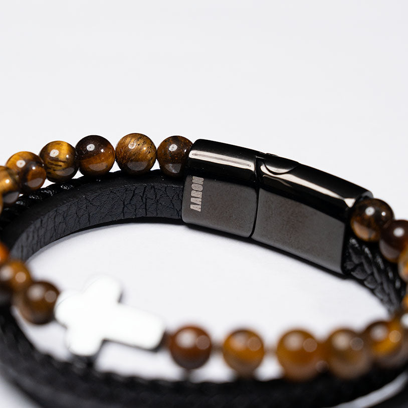 Cruz Ojo de tigre ( protección )