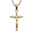 Jesucristo Gold ( Incluye cadena y dije )( Acero inoxidable )(baño de oro 18k)