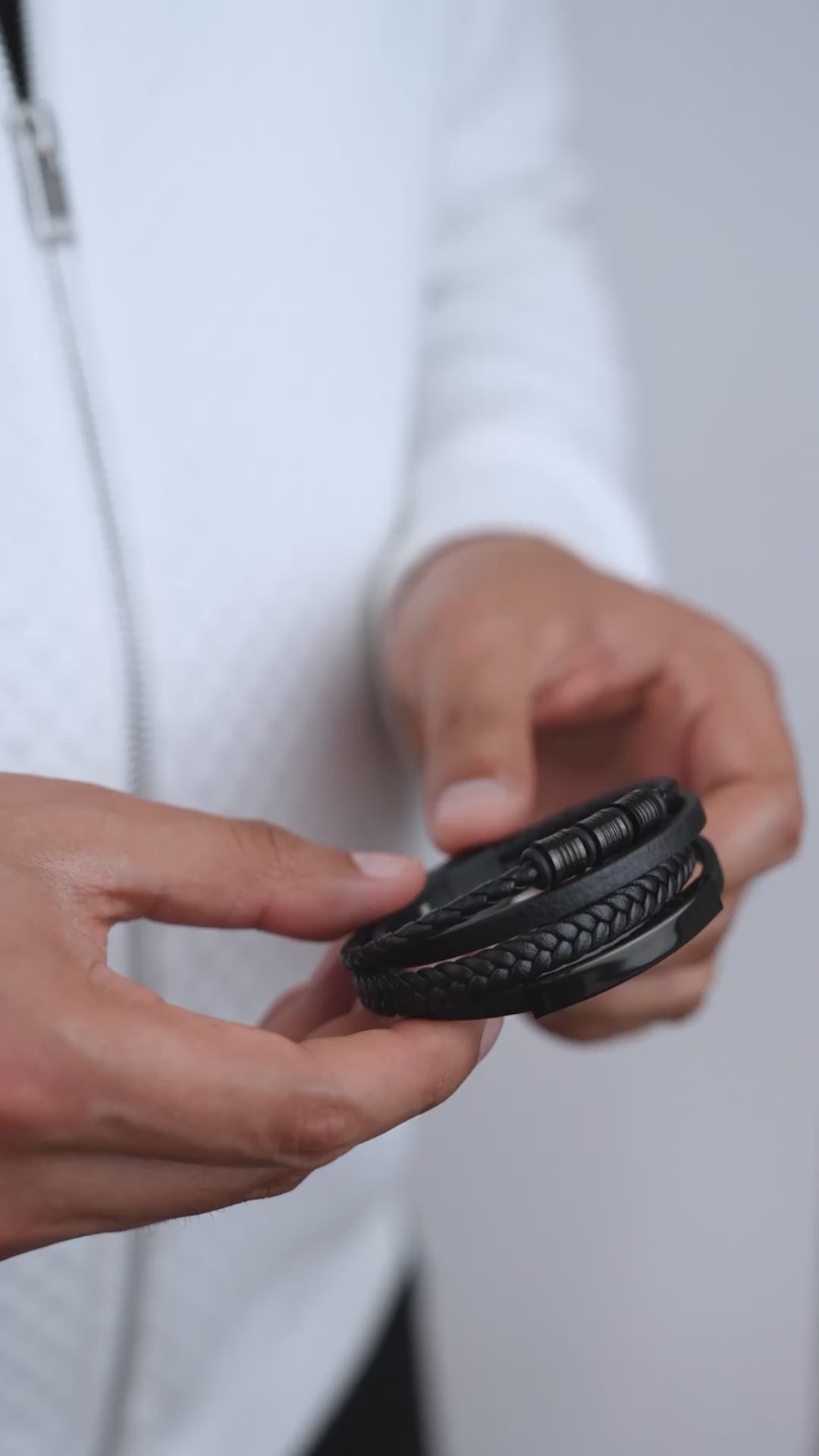 Ingeniero ( Acero y Microfibra de cuero )