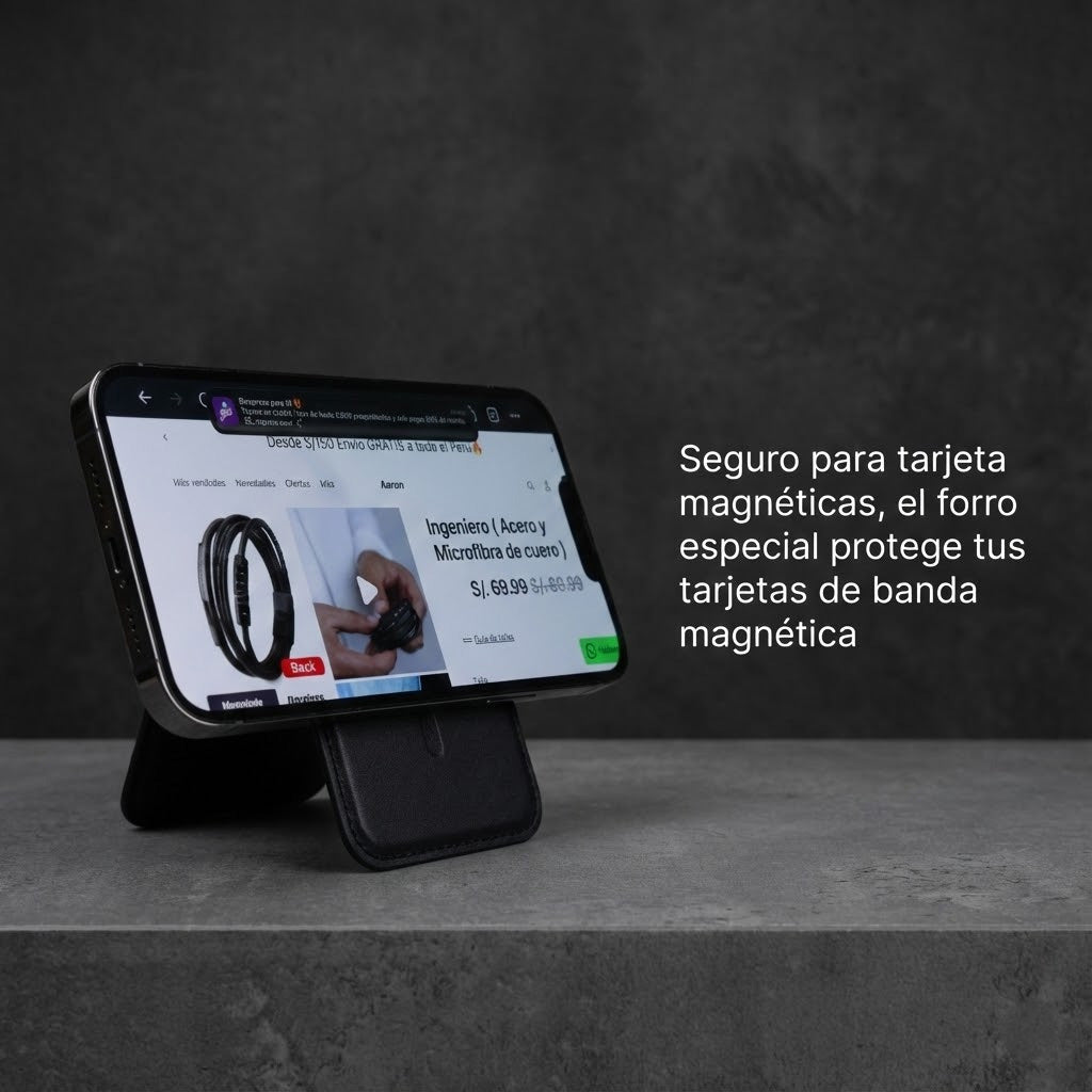 Magsafe Wallet ( iman potente reforzado )