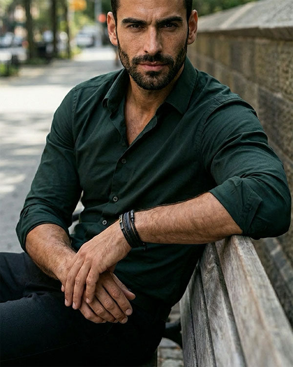 Ingeniero ( Acero y Microfibra de cuero )