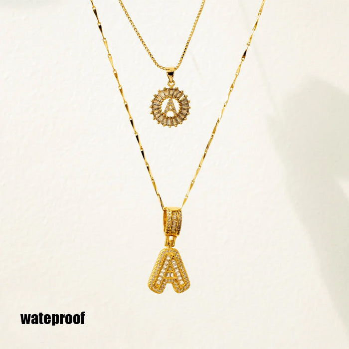 set 2 letras iniciales ( Waterproof ) ( Escoje tu letra )