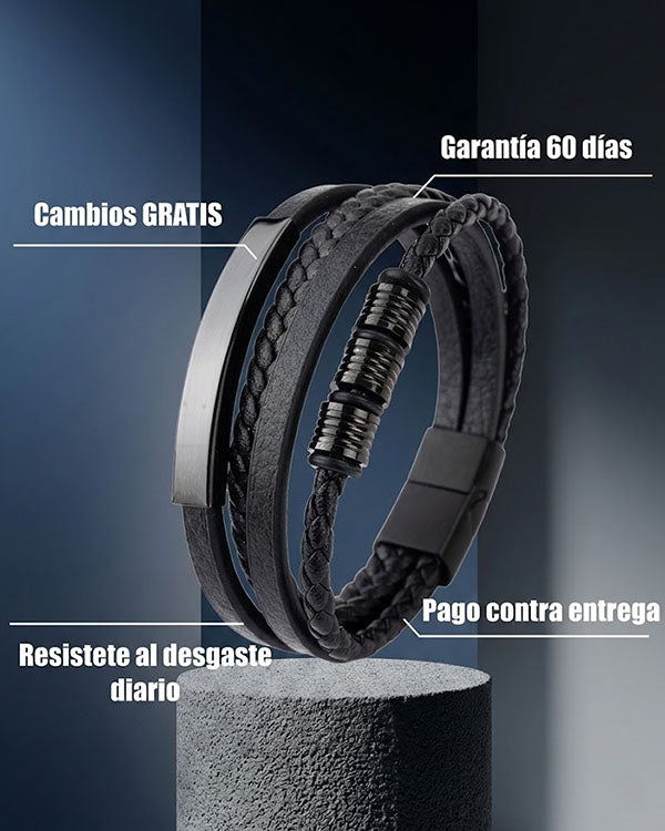 Omega 2.0 ( Acero y Microfibra de cuero )