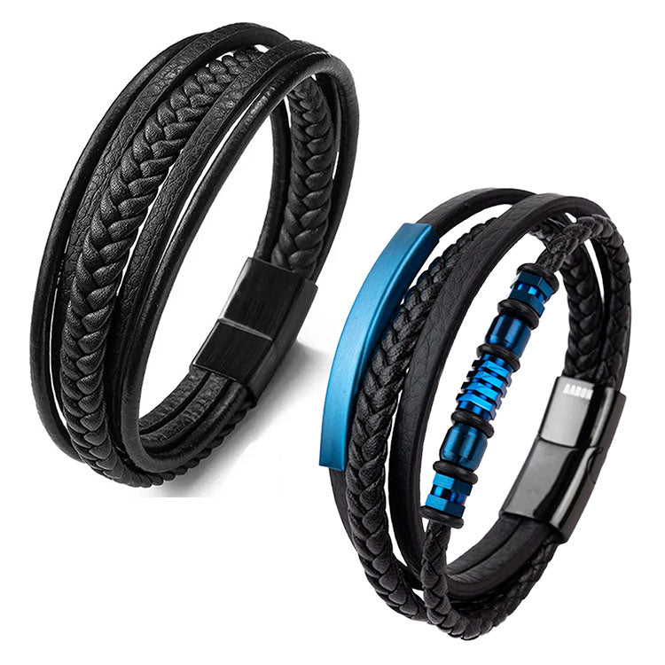 Pack Forte y Omega  ( Acero y Microfibra de cuero )