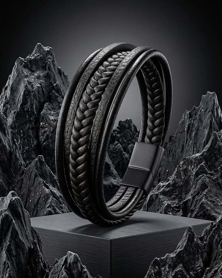 Omega 2.0 ( Acero y Microfibra de cuero )