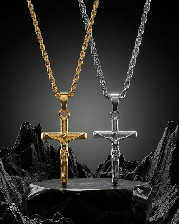 Jesucristo ( Acero inoxidable )( resistente al agua )