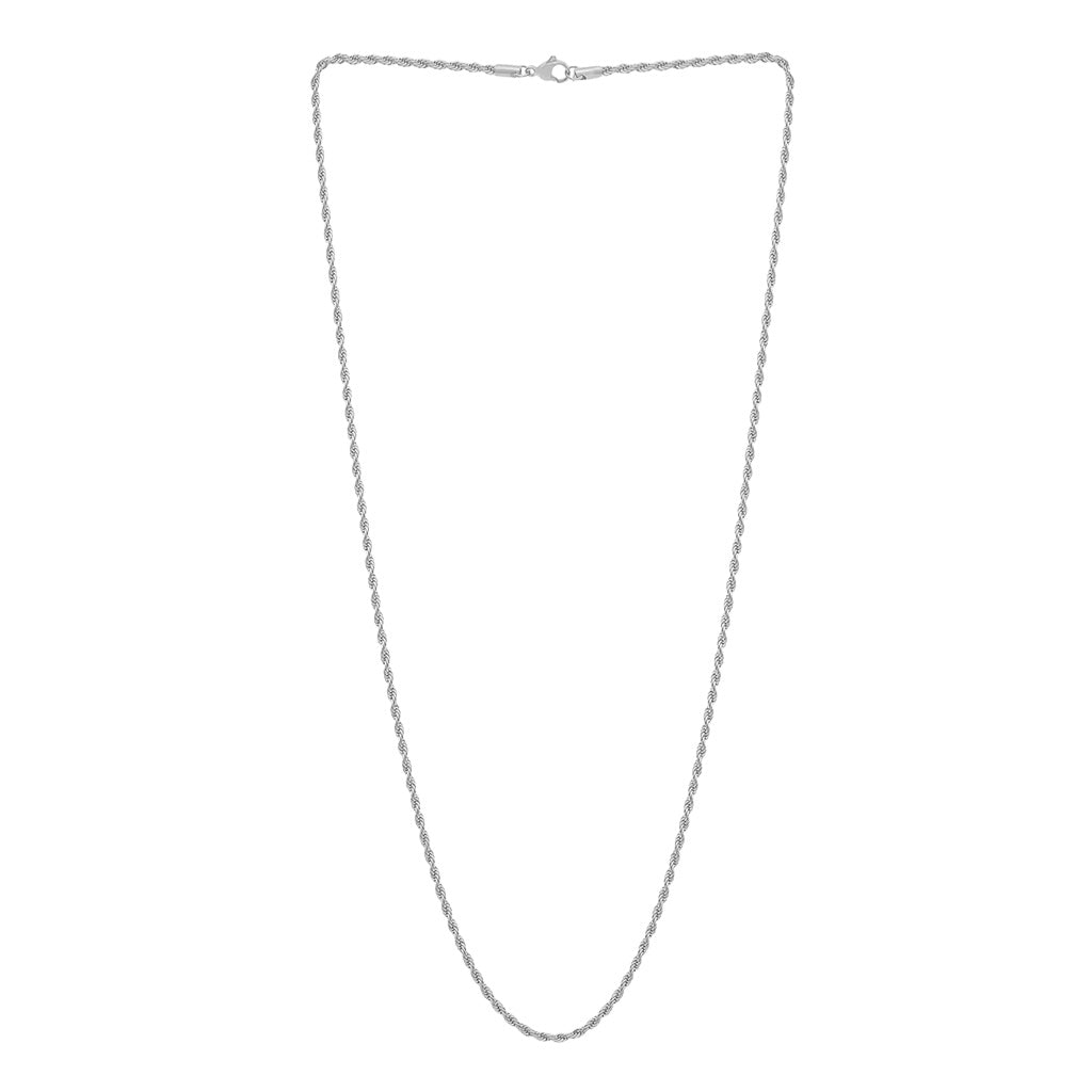 Rope Plateado - Acero quirúrgico ( No pierde color )