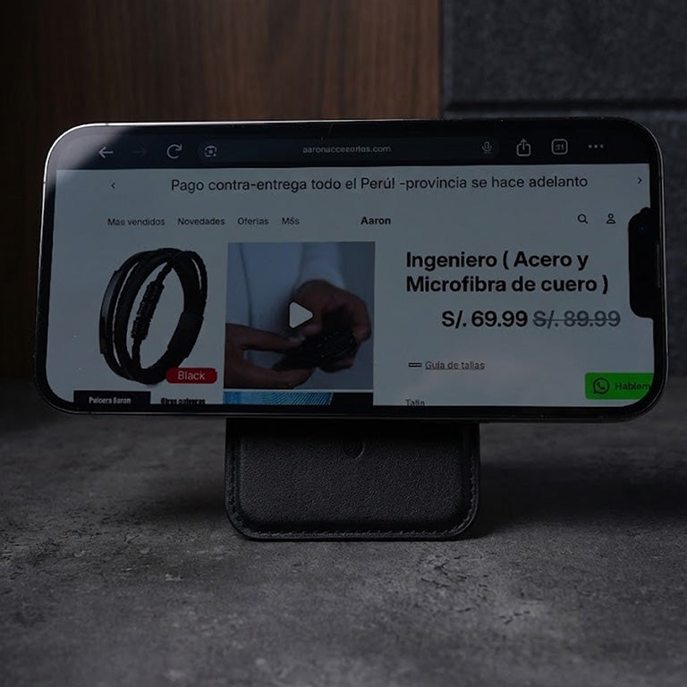 Magsafe Wallet ( iman potente reforzado )