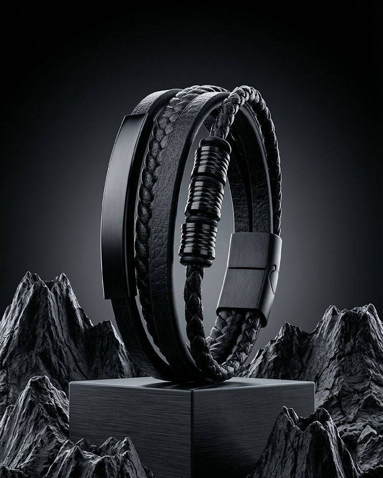 Ingeniero ( Acero y Microfibra de cuero )