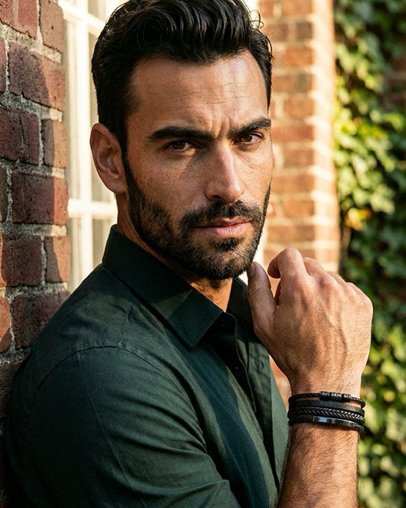 Ingeniero ( Acero y Microfibra de cuero )