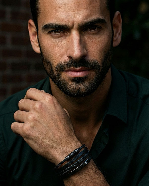 Ingeniero ( Acero y Microfibra de cuero )