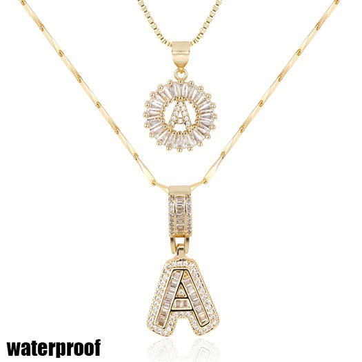 set 2 letras iniciales ( Waterproof ) ( Escoje tu letra )