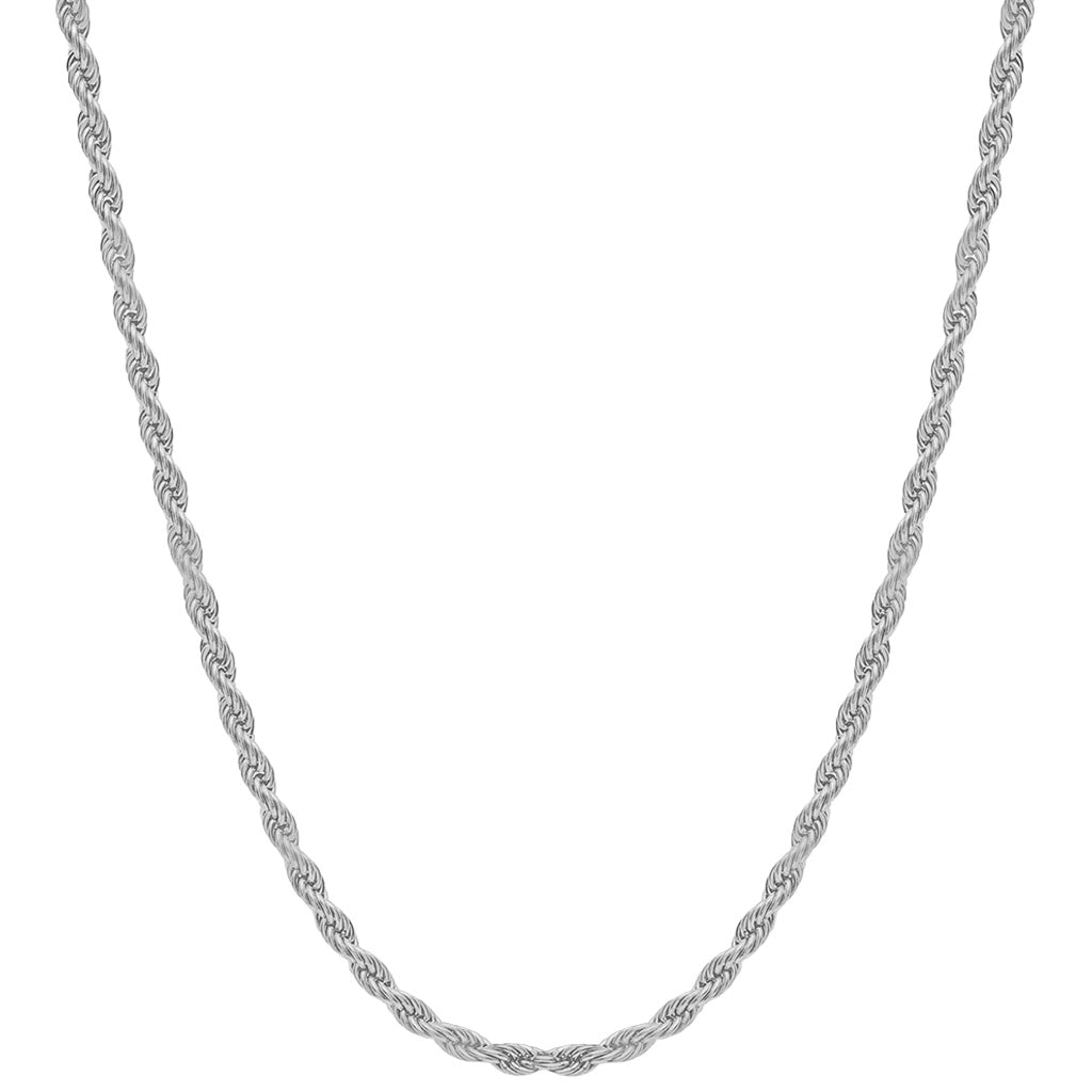 Rope Plateado - Acero quirúrgico ( No pierde color )